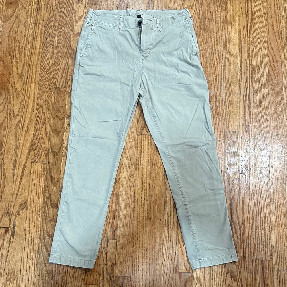 American Eagle Men's Flex Casual Khaki Pants